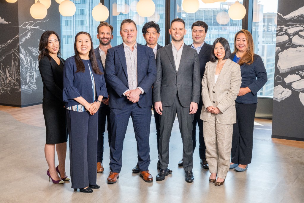 Robert Half Japan Senior Leadership team, May 2026 — Daniel fourth from the right